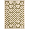 Courtyard Green and Bone 8' x 11' Outdoor Area Rug
