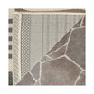 Courtyard Gray and Bone 4' x 5'7" Outdoor Area Rug