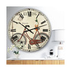Bike-Keating Bicycle Large Cottage Wall Clock - 36" x 28" x 1"