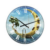 Home Sweet Moon Large Modern Wall Clock - 36" x 28" x 1"