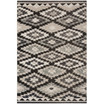 Montage Grey and Black 2'3" x 8' Runner Outdoor Area Rug