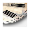 Landscapes Oversized Metal Wall Clock