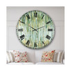 Modern Farmhouse Oversized Metal Wall Clock - 36 x 36