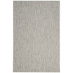 Courtyard Gray 5'3" x 5'3" Sisal Weave Square Outdoor Area Rug