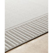 Alfresco ALF-9681 Taupe 2'3" x 7'9" Runner Area Rug, Indoor/Outdoor