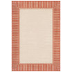 Alfresco ALF-9683 Burnt Orange 6' x 9' Area Rug, Indoor/Outdoor