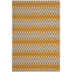 Hampton Camel and Brown 6'7" x 9'6" Outdoor Area Rug