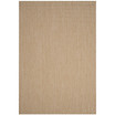 Courtyard Natural and Cream 6'7" x 9'6" Sisal Weave Outdoor Area Rug