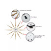 Sunburst Wall Clock