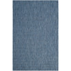 Courtyard Navy 5'3" x 7'7" Outdoor Area Rug