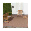 Courtyard Red and Beige 8' x 11' Outdoor Area Rug