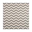 Courtyard Gray and Beige 4' x 4' Sisal Weave Square Outdoor Area Rug