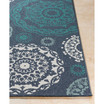 Alfresco ALF-9666 Charcoal 2'3" x 11'9" Runner Area Rug, Indoor/Outdoor