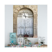 Oversized Bohemian Metal Wall Clock