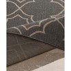 Alfresco ALF-9590 Black 5'3" x 7'6" Area Rug, Indoor/Outdoor