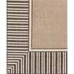 Alfresco ALF-9684 Camel 3' x 5'6" Area Rug, Indoor/Outdoor