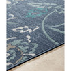 Alfresco ALF-9673 Charcoal 8'9" Round Area Rug, Indoor/Outdoor