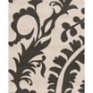 Alfresco ALF-9612 Black 7'3" Square Area Rug, Indoor/Outdoor