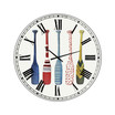 Five Paddles Oversized Lake House Wall Clock - 36 x 36