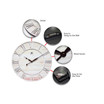 Round Wooden Wall Clock