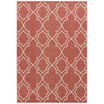 Alfresco ALF-9591 Rust 6' x 9' Area Rug, Indoor/Outdoor