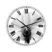Dendrobium On Back X-Ray Orchid Large Cottage Wall Clock - 36" x 28" x 1"