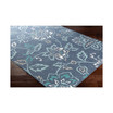 Alfresco ALF-9673 Charcoal 3' x 5'6" Area Rug, Indoor/Outdoor