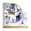 Urban Girl Watching Butterfly Oversized Modern Wall Clock - 36" x 28" x 1"