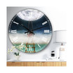 Reach For the Moon Oversized Modern Wall Clock - 36" x 28" x 1"