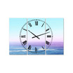 Ocean View Large Nautical & Coastal 3 Panels Wall Clock - 23" x 23" x 1"