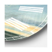 Landscape and Nature Oversized Metal Wall Clock