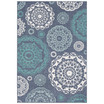 Alfresco ALF-9666 Charcoal 6' x 9' Area Rug, Indoor/Outdoor