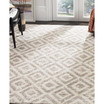 Amsterdam Ivory and Mauve 10' x 14' Outdoor Area Rug