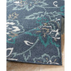 Alfresco ALF-9673 Charcoal 5'3" x 7'6" Area Rug, Indoor/Outdoor