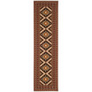 Veranda Red and Natural 2'3" x 8' Runner Outdoor Area Rug