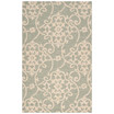 Rain RAI-1103 Sea Foam 3' x 5' Area Rug, Indoor/Outdoor