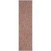 Courtyard Red and Beige 2'3" x 8' Runner Outdoor Area Rug