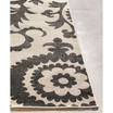 Alfresco ALF-9612 Black 2'3" x 11'9" Runner Area Rug, Indoor/Outdoor