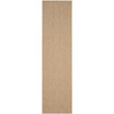 Courtyard Natural and Cream 2'3" x 12' Runner Outdoor Area Rug