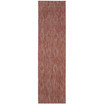 Courtyard Red 2'3" x 8' Runner Outdoor Area Rug