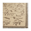 Swirling Garden MSR4251 Creme 2'7" x 5' Outdoor Area Rug