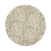 Rain RAI-1103 Sea Foam 8' Round Area Rug, Indoor/Outdoor