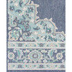 Alfresco ALF-9670 Charcoal 2'3" x 11'9" Runner Area Rug, Indoor/Outdoor