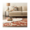 Alfresco ALF-9613 Rust 8'9" Round Area Rug, Indoor/Outdoor