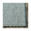 Courtyard Turquoise and Light Gray 6'7" x 9'6" Sisal Weave Outdoor Area Rug