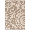 Alfresco ALF-9616 Camel 7'3" Square Area Rug, Indoor/Outdoor