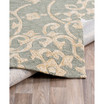 Rain RAI-1103 Sea Foam 2' x 3' Area Rug, Indoor/Outdoor