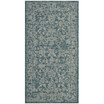 Courtyard Turquoise 2'7" x 5' Sisal Weave Outdoor Area Rug