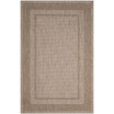 Courtyard Beige and Brown 4' x 5'7" Outdoor Area Rug