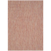 Courtyard Red and Beige 5'3" x 7'7" Outdoor Area Rug